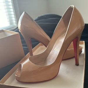 Red bottoms worn to my Bridal Shower